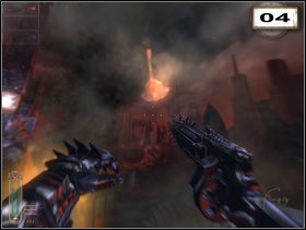 W momencie znalezienia się pod mostkiem (3) i przejściu paru kroków, poznasz wreszcie Twojego głównego antagonistę - Rozdział 11 - Zaświaty (cz.1) | Solucja NecroVision - NecroVision - poradnik do gry