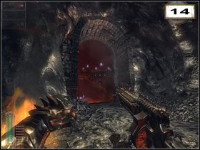 Ścieżką skręcającą na dół dojdź walecznie do wlotu kolejnej pieczary (14) - Rozdział 11 - Zaświaty (cz.1) | Solucja NecroVision - NecroVision - poradnik do gry