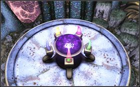 W efekcie rozświetlona zostanie droga w dół jaskini - Rozdział III - Na-Tiexu (Kryształowy Świat) | Opis przejścia - Aura: Fate of the Ages - poradnik do gry