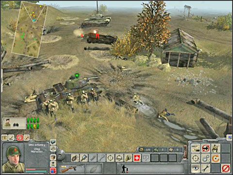 1 - Misja 1 Baptism by Fire (cz.1) - Kampania radziecka - Men of War - poradnik do gry