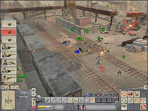 1 - Misja 2 Evacuation - Kampania radziecka - Men of War - poradnik do gry