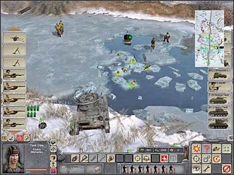 1 - Misja 4 Moscow is Behind Us! - Kampania radziecka - Men of War - poradnik do gry