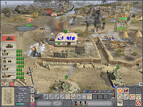 Przenieś się na chwilę na swoje lewe skrzydło sprawdzając co się tam dzieje - Misja 5 The Penal Unit (cz.1) - Kampania radziecka - Men of War - poradnik do gry