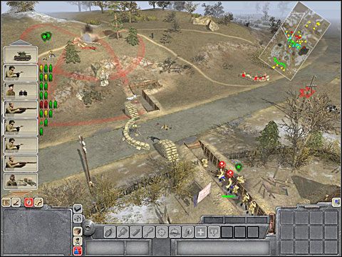 Otrzymasz teraz nowe wytyczne - zdobycia i zabezpieczenia cerkwi (capture and secure the church) - Misja 5 The Penal Unit (cz.1) - Kampania radziecka - Men of War - poradnik do gry