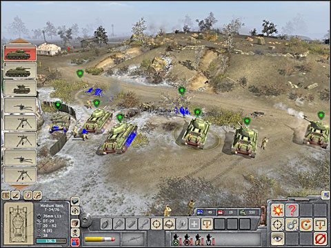 Po zdobyciu wzgórza 243 czeka cię jeszcze ostatnie zadanie: będziesz musiał utrzymać to wzniesienie zapewniając radzieckiej kolumnie pojazdów bezpieczny przejazd drogą biegnącą środkiem planszy w głąb wrogiego terytorium (hold the hill and provide a safe advancement of a motorised column deep into t - Misja 5 The Penal Unit (cz.2) - Kampania radziecka - Men of War - poradnik do gry