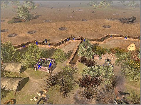 Niemcy (piechota i wozy pancerne) będą niemiłosiernie naciskać na twoje pozycje - Misja 6 The Last Stand - Kampania radziecka - Men of War - poradnik do gry