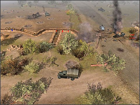 Po dłuższym czasie otrzymasz rozkaz wycofania się na głębiej położone pozycje obronne - Misja 6 The Last Stand - Kampania radziecka - Men of War - poradnik do gry