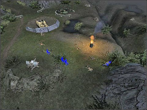 Po drodze wykończ jeszcze wrogów w kolejnym bunkrze i na stanowisku armaty polowej tuż przy nim - Misja 7 Behind Enemy Lines (cz.2) - Kampania radziecka - Men of War - poradnik do gry