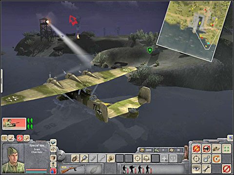 Później czas brać się do wykonania drugiego z dodatkowych celów misji - Misja 9 The Flying Dutchman (cz.1) - Kampania radziecka - Men of War - poradnik do gry