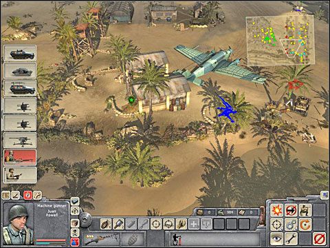 Wreszcie ze wsparciem ruszą amerykańskie oddziały i czołgi czekające do tej pory w miasteczku niedaleko bazy - Misja 3 Meeting the Enemy (cz.3) - Kampania Aliantów - Men of War - poradnik do gry