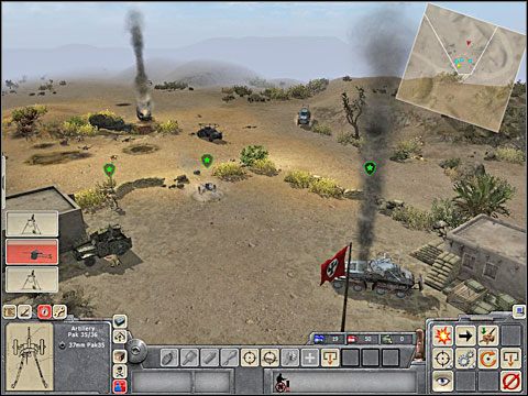1 - Misja 4 Disaster in Tunisia (cz.1) - Kampania Aliantów - Men of War - poradnik do gry