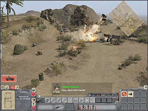 W końcu wasz Willis dotrze do kolejnej osady położonej na pustyni - Misja 4 Disaster in Tunisia (cz.2) - Kampania Aliantów - Men of War - poradnik do gry