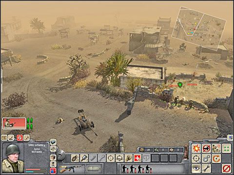 1 - Misja 4 Disaster in Tunisia (cz.2) - Kampania Aliantów - Men of War - poradnik do gry