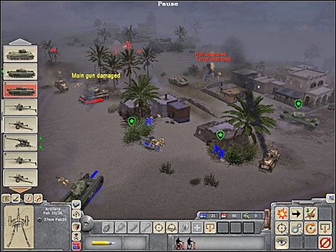 Po wyeliminowaniu z akcji pierwszego kociaka czas zająć się drugim, stojącym na drodze nieco dalej - Misja 5 Turning Point - Kampania Aliantów - Men of War - poradnik do gry