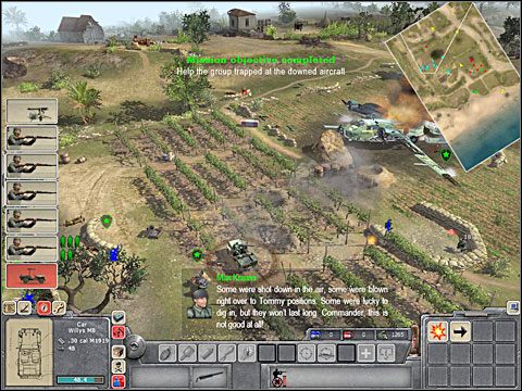 1 - Misja 1 Merkury (cz.1) - Kampania niemiecka - Men of War - poradnik do gry