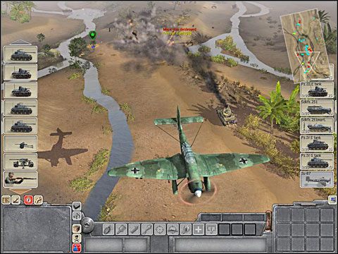 1 - Misja 2 Scorching Sands (cz.2) - Kampania niemiecka - Men of War - poradnik do gry