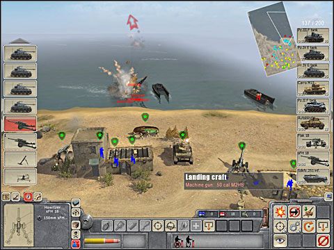 Mianowicie przyjdzie im zatopić kilka statków (sink the enemy transport/battleship) , które z rezerwami na pokładzie zmierzają do brytyjskiego portu - Misja 3 Desert Stronghold (cz.2) - Kampania niemiecka - Men of War - poradnik do gry