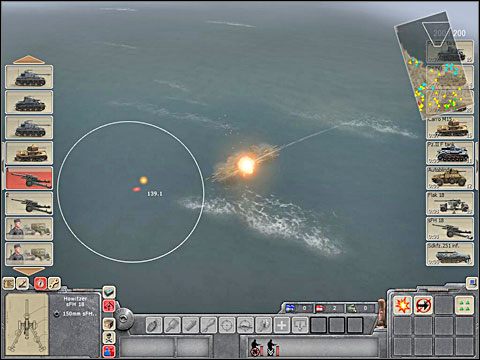 W między czasie będziesz musiał także odeprzeć kontratak nieprzyjaciela (repel the enemy counter-attack) , który nadejdzie od zachodu (z lewej) - Misja 3 Desert Stronghold (cz.2) - Kampania niemiecka - Men of War - poradnik do gry