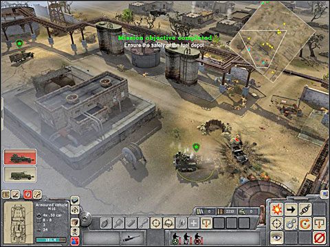 1 - Misja 3 Desert Stronghold (cz.3) - Kampania niemiecka - Men of War - poradnik do gry