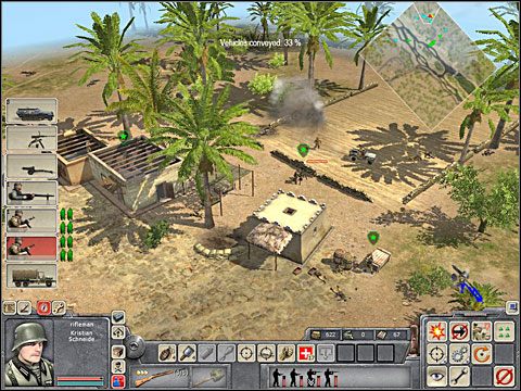 1 - Misja 4 On the way to Tunis (cz.1) - Kampania niemiecka - Men of War - poradnik do gry