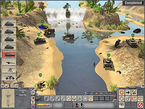 1 - Misja 4 On the way to Tunis (cz.2) - Kampania niemiecka - Men of War - poradnik do gry