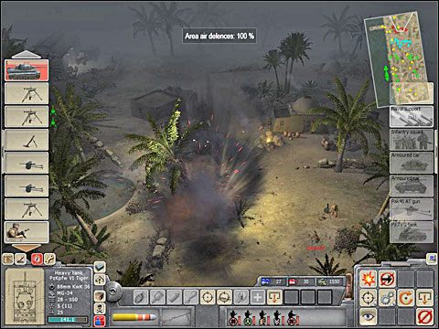 Niemiecką linię obrony tworzą m - Misja 5 Borg's Last Fight (cz.1) - Kampania niemiecka - Men of War - poradnik do gry