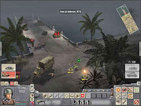 Brytole cały czas naciskają - Misja 5 Borg's Last Fight (cz.2) - Kampania niemiecka - Men of War - poradnik do gry