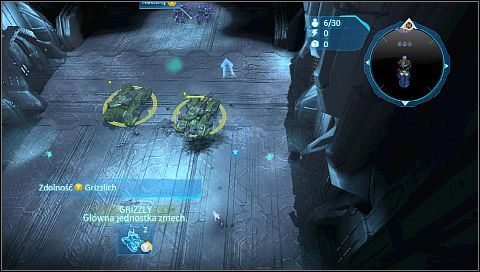 Po rozpoczęciu misji zjedź z klifu w lewo - Misja 03 - Wnętrze reliktu | Kampania | Halo Wars - Halo Wars - poradnik do gry