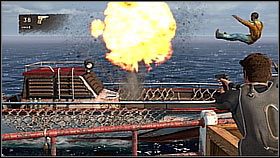 Początek naszej przygody rozpoczął się właściwie na łodzi, gdy szukaliśmy zatopionego sarkofagu - Rozdział 1 Ambushed | Przygoda | Solucja Uncharted Drakes Fortune - Uncharted: Drakes Fortune - poradnik do gry