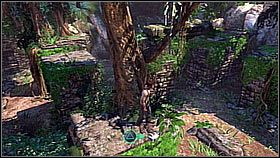 Zanim jednak Nathan udał się po kamień postanowił sprawdzić kolumnę na lewo - Rozdział 2 The Search for El Dorado (cz.1) | Przygoda Uncharted Drakes Fortune - Uncharted: Drakes Fortune - poradnik do gry