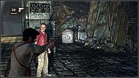 Po tak ekscytującej scenie Nate pozostał niewzruszony i gdy tylko Sullivan dołączył do niego ruszyliśmy dalej - Rozdział 2 The Search for El Dorado (cz.2) | Przygoda Uncharted Drakes Fortune - Uncharted: Drakes Fortune - poradnik do gry