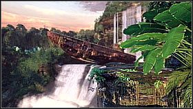 Na zewnatrz przywitał nas kolejny fragment dżungli - Rozdział 2 The Search for El Dorado (cz.2) | Przygoda Uncharted Drakes Fortune - Uncharted: Drakes Fortune - poradnik do gry