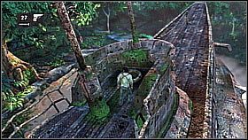 Zanim Nate wszedł do łodzi udał się na sam jej kraniec (dziób) - znalazł tam cenny kolczyk (Gold and Turqouoise Inca Earring) - Rozdział 3 A Suprising Find | Przygoda | Solucja Uncharted Drakes Fortune - Uncharted: Drakes Fortune - poradnik do gry