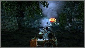 W pewnym momencie przeciwnicy zaatakowali również z boku - Rozdział 7 Out of the Frying Pan | Przygoda Uncharted Drakes Fortune - Uncharted: Drakes Fortune - poradnik do gry