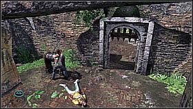 Zanim ruszyli dalej Drake poszedł w prawo od kolumny, za którą się chował - w rogu pomieszczeniu wśród roślin znalazł skarb (Decorated Silver Ring) - Rozdział 8 The Drowned City | Przygoda | Solucja Uncharted Drakes Fortune - Uncharted: Drakes Fortune - poradnik do gry