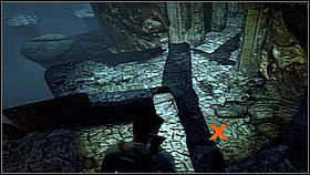 Drake pobiegł śladem reflektorów - w następnym pomieszczeniu spotkał kolejnych trzech dobrze uzbrojonych bandytów - Rozdział 14 Going Underground | Przygoda | Solucja Uncharted Drakes Fortune - Uncharted: Drakes Fortune - poradnik do gry