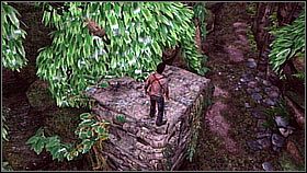 Silver Turtle - po wyjściu z dżungli wchodzimy na obszar z 4 kolumnami - Rozdziały II, III | Skarby Uncharted Drakes Fortune - Uncharted: Drakes Fortune - poradnik do gry