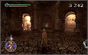 Poszukiwany fragment artefaktu znajduje się w posągu (który należy zniszczyć), pomiędzy wejście a wyjściem z etapu - [ETAP] Rozwidlenie Dróg | X-Blades - X-Blades - poradnik do gry