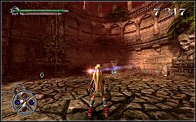 Na arenie znajdują się dwa artefakty i obydwa po przeciwnych stronach areny, w sarkofagach - [ETAP] Arena Śmierci | X-Blades - X-Blades - poradnik do gry