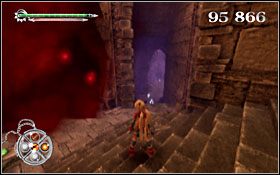 Oczywiście w trakcie pokonywania tego odcinka zostaniesz kilkakrotnie zaatakowany (zawsze przez pango), ale nie musisz się niczego obawiać, walka będzie łatwa - [ETAP] Długie Zejście | X-Blades - X-Blades - poradnik do gry