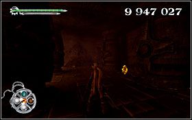 Fragment złotego artefaktu ulokowany został pod główna areną, pomiędzy grubymi, kamiennymi filarami (tam, gdzie poprzednim razem) - [ETAP] Muszla (wieczór) i Ostrza Śmierci (wieczór) | X-Blades - X-Blades - poradnik do gry