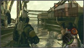 Schody (BSAA Emblem 5) poprowadzą nas do kanałów - Storage Facility (2-1) (1) | Opis przejścia Resident Evil 5 - Resident Evil 5 - poradnik do gry