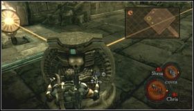 Wchodzimy na platformę i zjeżdżamy na dół - Worship Area (4-2) | Opis przejścia Resident Evil 5 - Resident Evil 5 - poradnik do gry