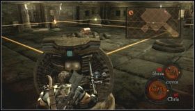 Gdy to zrobimy, po raz ostatni obracamy lustrem, umieszczonym w centrum - Worship Area (4-2) | Opis przejścia Resident Evil 5 - Resident Evil 5 - poradnik do gry