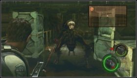 Gdy owad padnie, korzystamy z mechanizmu, zaznaczonego na mapie i wchodzimy na taśmę - Experimental Facility (5-2) (2) | Opis przejścia Resident Evil 5 - Resident Evil 5 - poradnik do gry