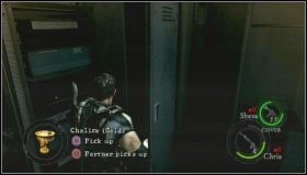 Dochodzimy do schodów i wchodzimy na górę - Main Deck (6-2) | Opis przejścia Resident Evil 5 - Resident Evil 5 - poradnik do gry