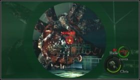 Wchodzimy po drabinie na samą górę - Main Deck (6-2) | Opis przejścia Resident Evil 5 - Resident Evil 5 - poradnik do gry