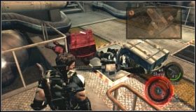 Przechodzimy przez drzwi i przystępujemy do walki z Weskerem - Bridge Deck (6-3) | Opis przejścia Resident Evil 5 - Resident Evil 5 - poradnik do gry