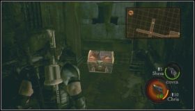 Idziemy jedyną możliwą ścieżką i wchodzimy do kolejnego pomieszczenia, pełnego maijinów - Caves (4-1) (1) | Opis przejścia Resident Evil 5 - Resident Evil 5 - poradnik do gry