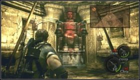 Po chwili pojawi się boss, znany z drugiego rozdziału - Caves (4-1) (2) | Opis przejścia Resident Evil 5 - Resident Evil 5 - poradnik do gry
